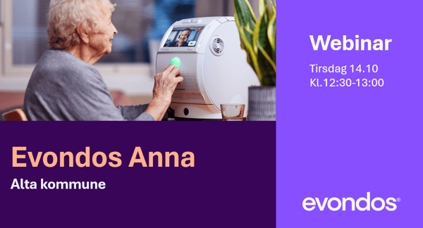 Webinar: Evondos Anna
